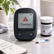 Помилки глюкометра: причини та що робити